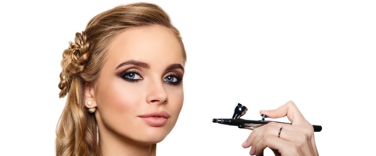 mastered the art of airbrushed makeup
